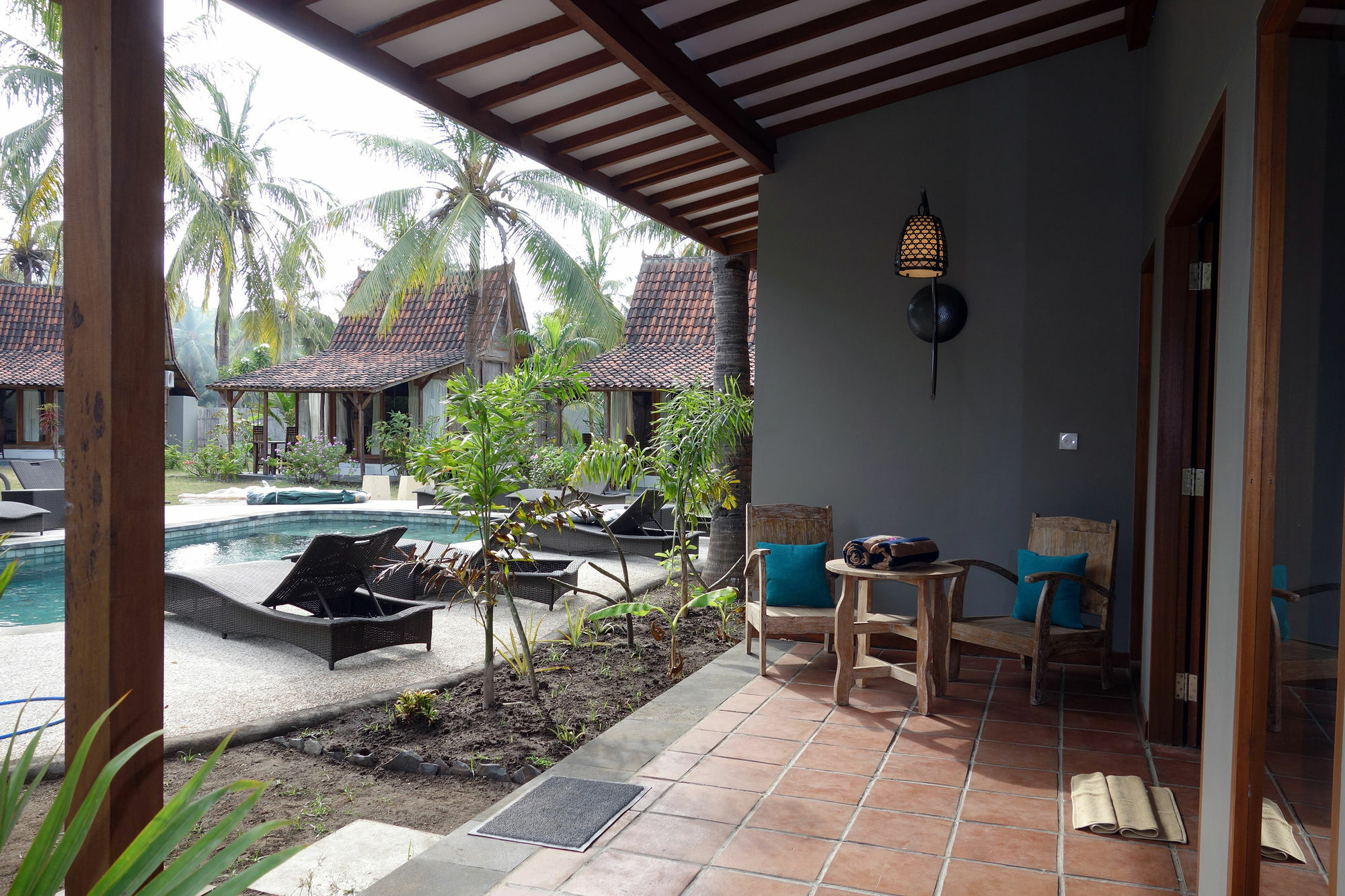 Coconut Garden Resort Гили Траванган Экстерьер фото